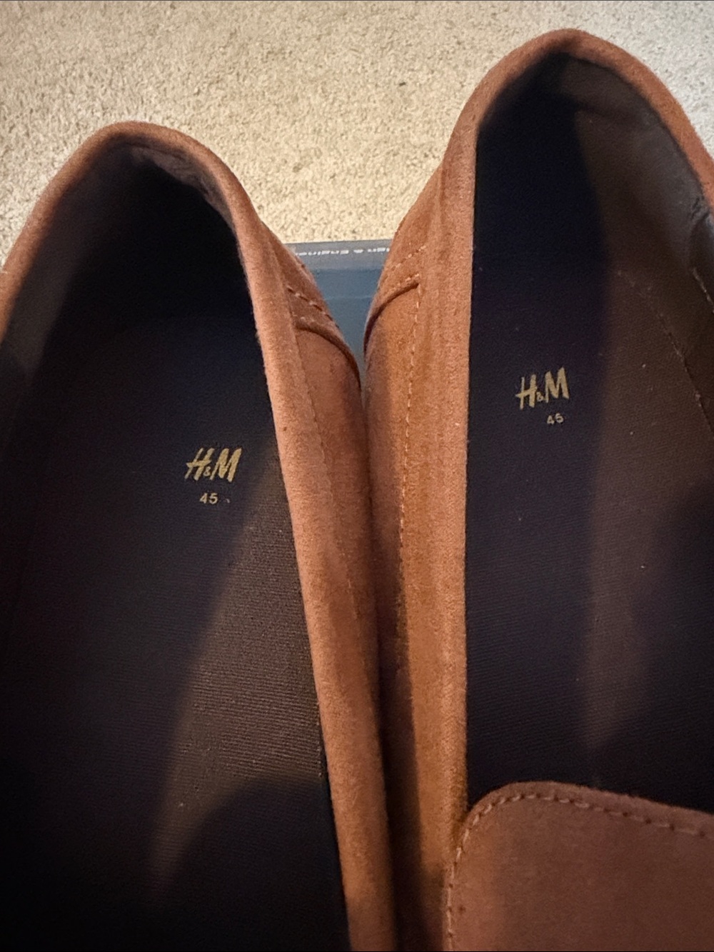 H&M Men's Brown Suede Tassel Loafers - Picture 2 of 5